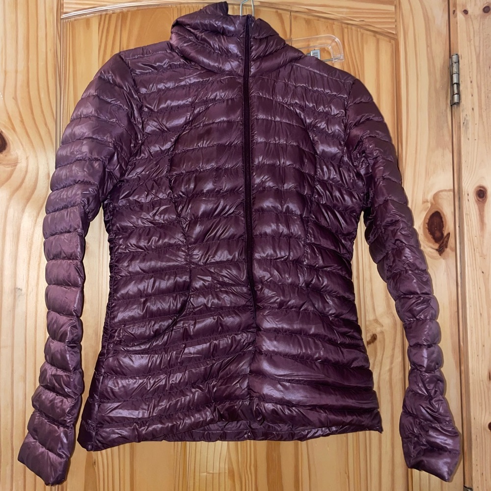 Purple Lululemon Puffer Jacket